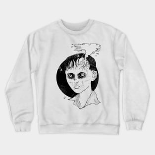 The Devil's Backbone Santi (black print) Crewneck Sweatshirt